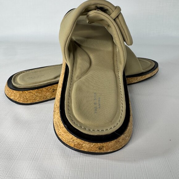 Parque Cork-Heel Slide Sandals Rag&Bone - Picture 7 of 10